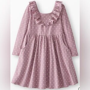 Hanna Andersson Lavender Heart Dress